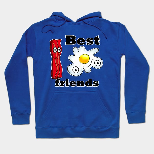 Best Friends Hoodie by DitzyDonutsDesigns